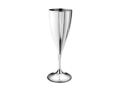 Серебряный фужер (бокал) для шампанского «Отражение»